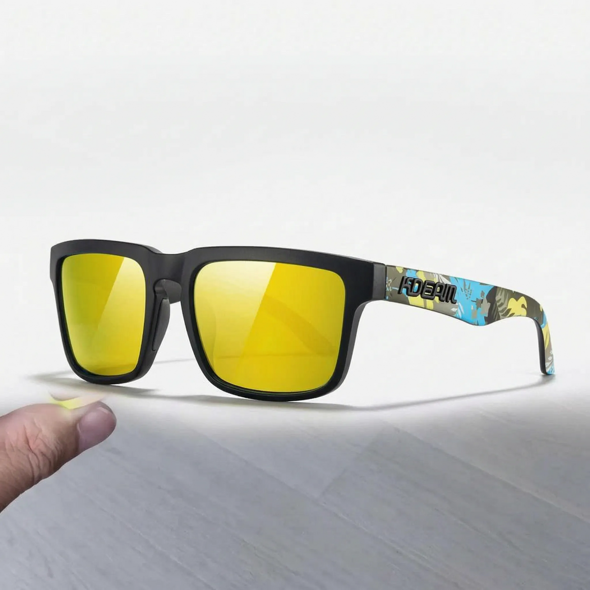 Square Frame Polarized Sunglasses