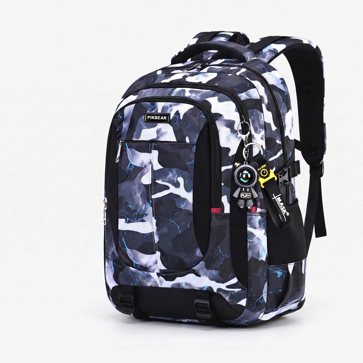 Structured Multi-Compartment School Backpack - Zenthos