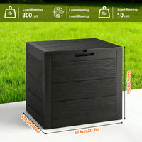 Sturdy Garden Storage Box with Lockable Lid