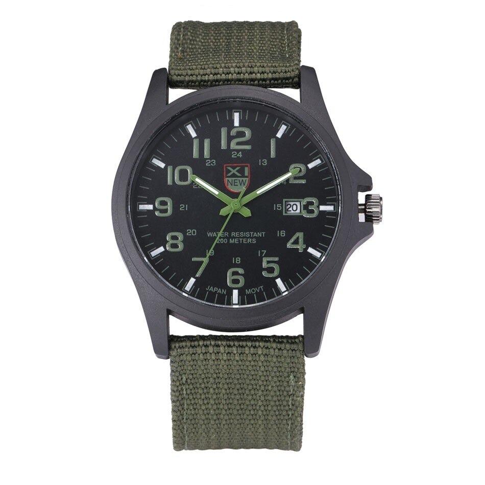 Tactical Men's Watch Adventure Time – Waterproof and Shock Resistant with LED