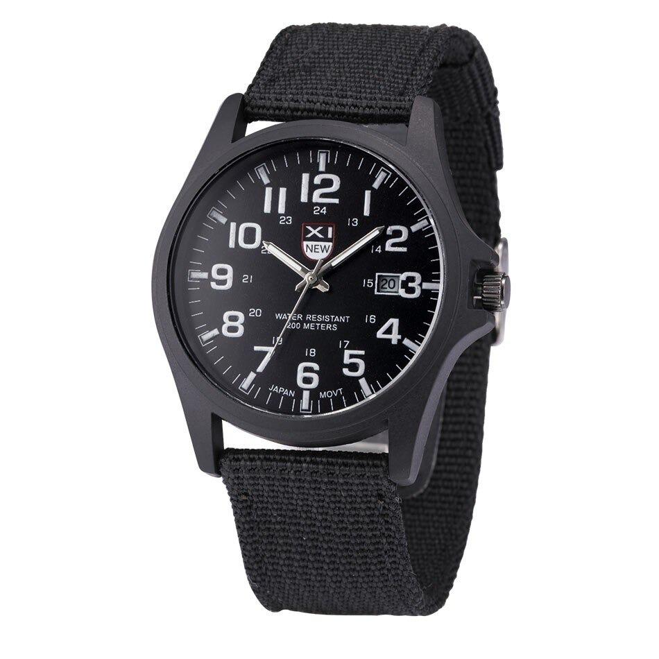 Tactical Men's Watch Adventure Time – Waterproof and Shock Resistant with LED