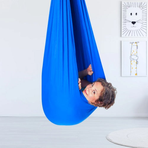 Therapeutic sensory swing supporting children's concentration