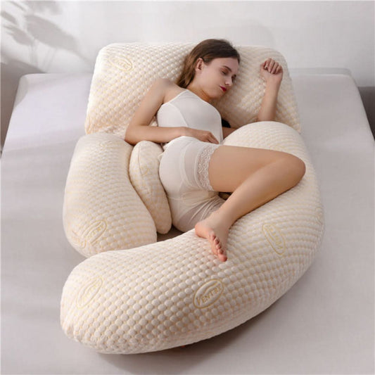 U-Shaped Pregnancy Pillow for Full Body Support