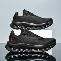 Unisex Lightweight Performance Running Shoes with Hollow Chamber Midsole and Seamless Upper