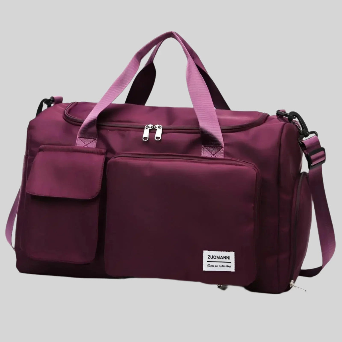 Waterproof Weekend Bag – Spacious Travel & Gym Holdall with Shoe Compartment