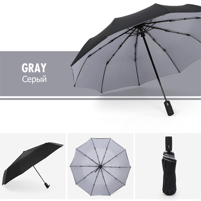 Windproof Storm Umbrella – Durable, Compact & Lightweight
