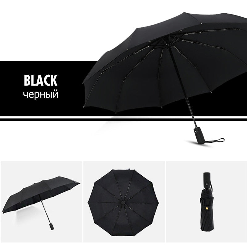Windproof Storm Umbrella – Durable, Compact & Lightweight