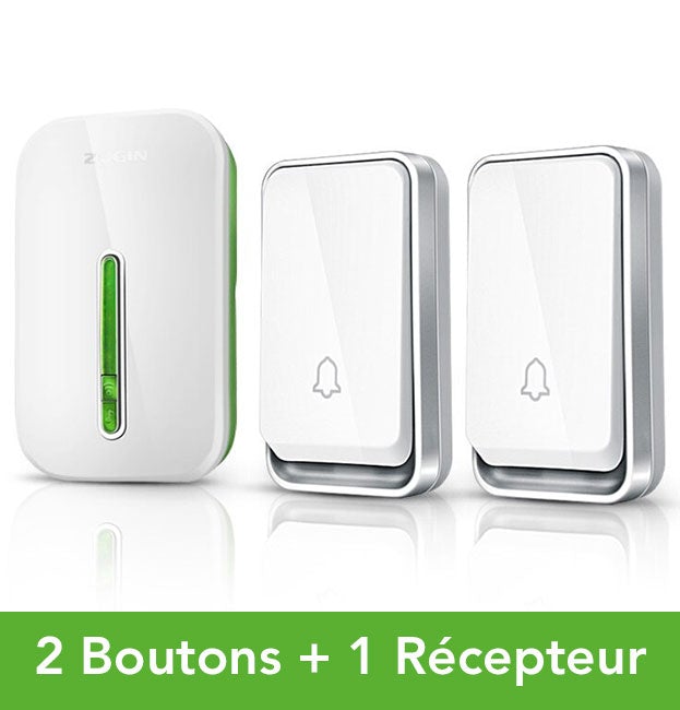 Wireless Waterproof Battery-Free Doorbell