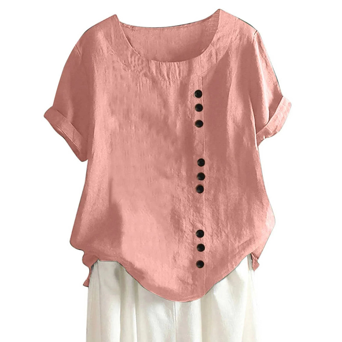 Women's Button-Front Blouse