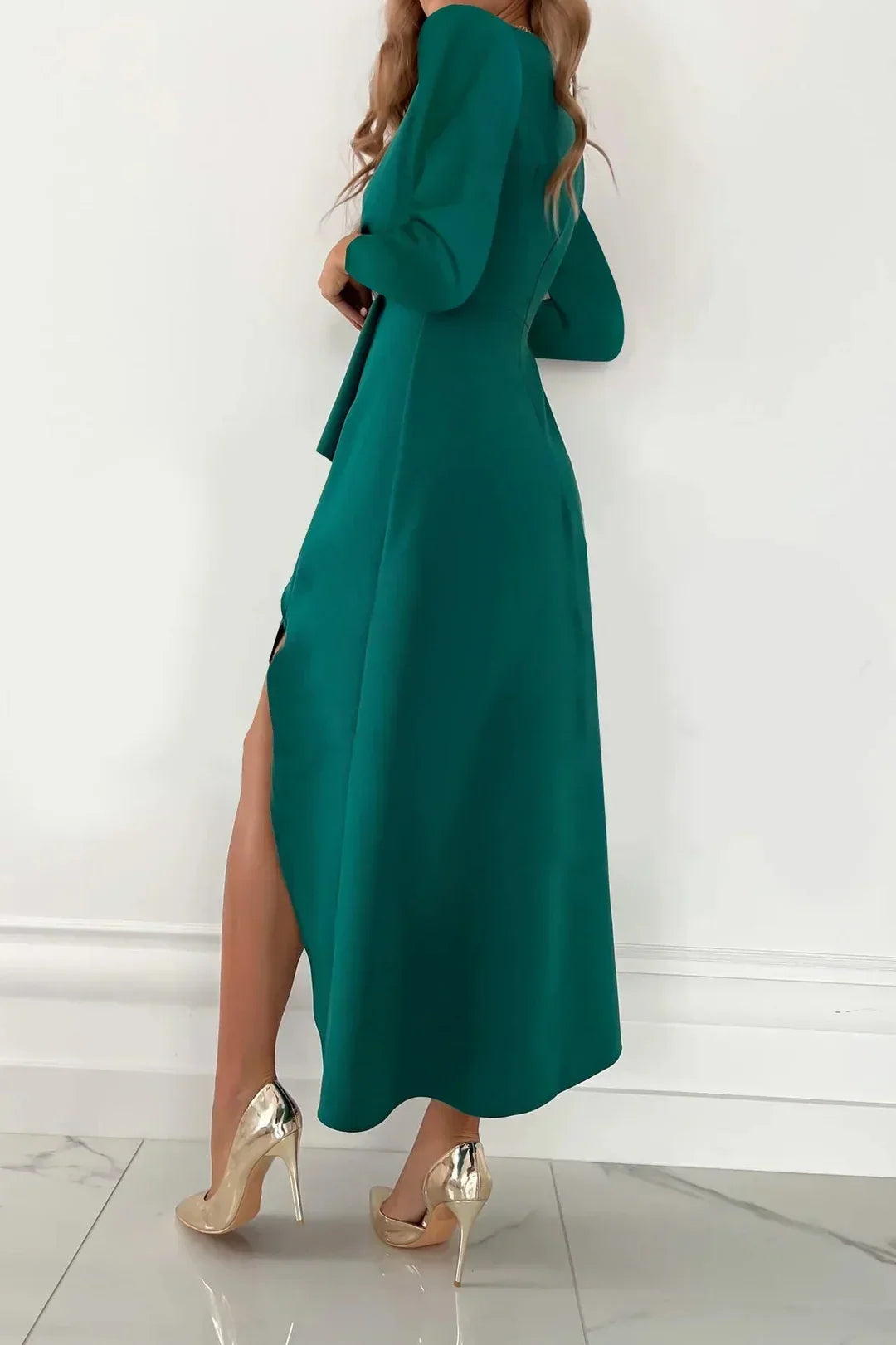 Women's Elegant V-Neck Dress