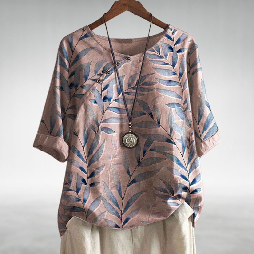 Women's Floral 3/4 Sleeve Blouse