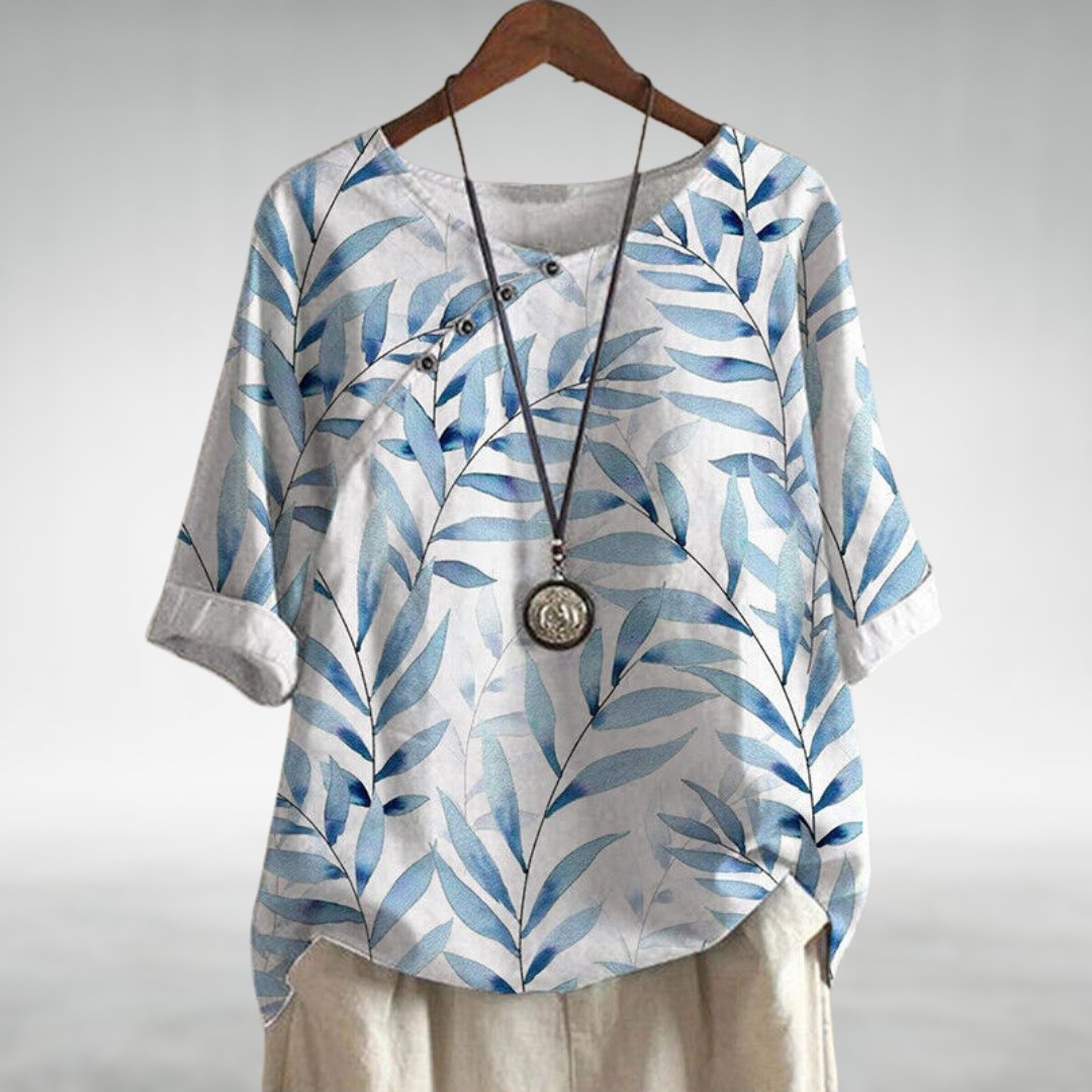 Women's Floral 3/4 Sleeve Blouse