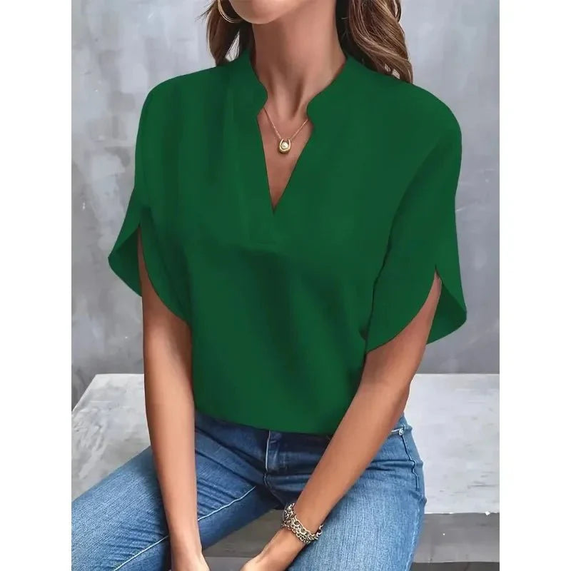 Women's Lightweight Blouse with Tummy Coverage