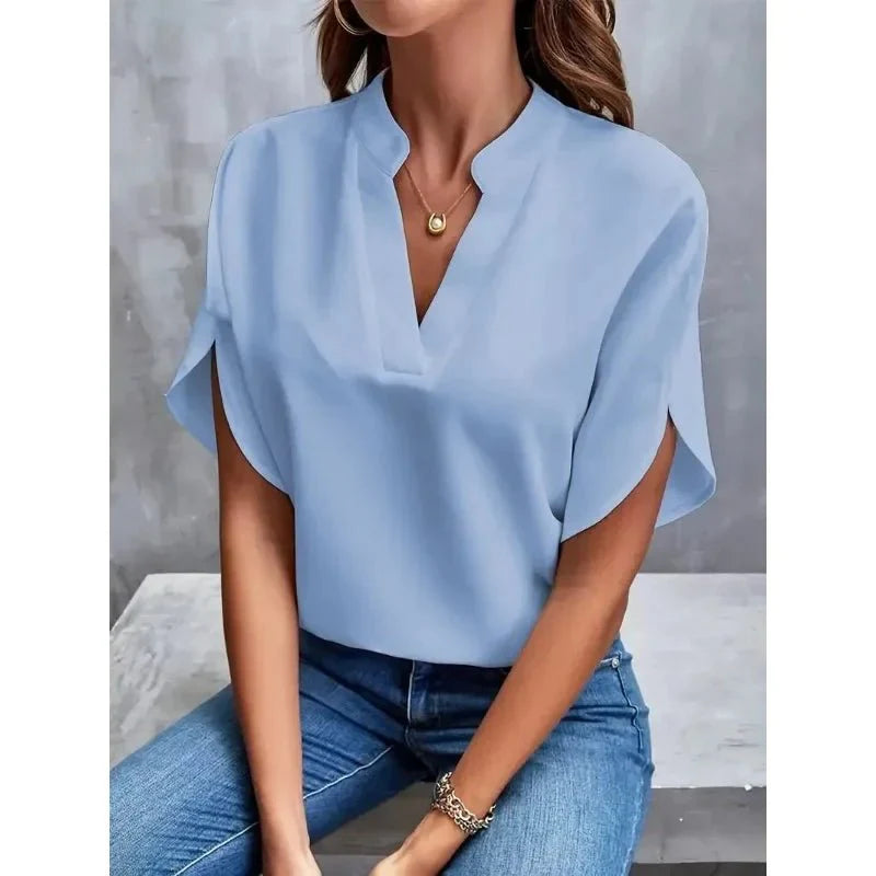 Women's Lightweight Blouse with Tummy Coverage
