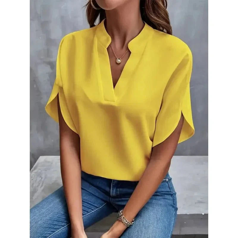 Women's Lightweight Blouse with Tummy Coverage