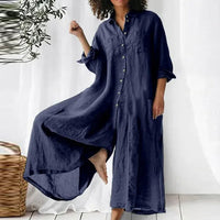Women's Maxi Shirt Dress