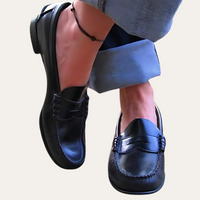 Women's Orthopaedic Leather Loafers - Comfortable Shoes