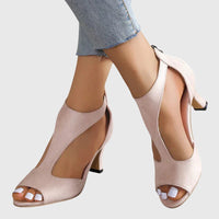 Women's Orthopedic Open Toe Heeled Sandals