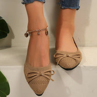 Women's Pointed-Toe Slip-On Ballet Flats