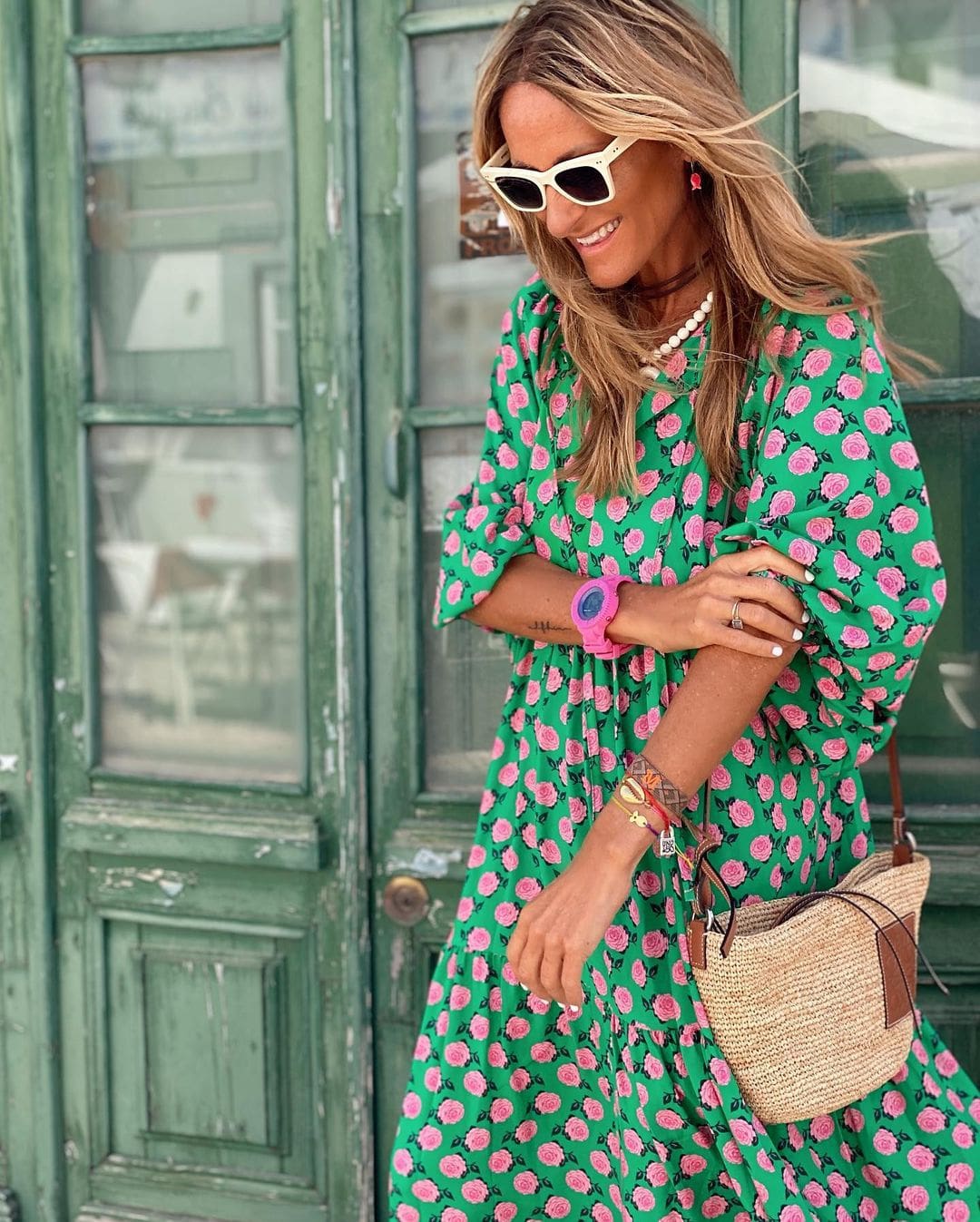 Women's Ruffled Summer Maxi Dress