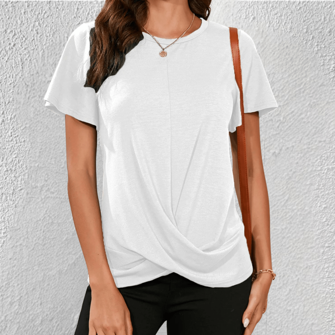 Women's Tummy Control Round Neck Top
