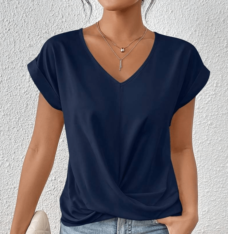 Women's Tummy Control V-Neck Top