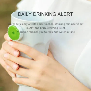 Women's Waterproof Smart Fitness Tracker Bracelet with Heart Rate and Blood Pressure Monitor