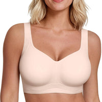Women's Wire-Free Full-Coverage Supportive Push-Up Bra