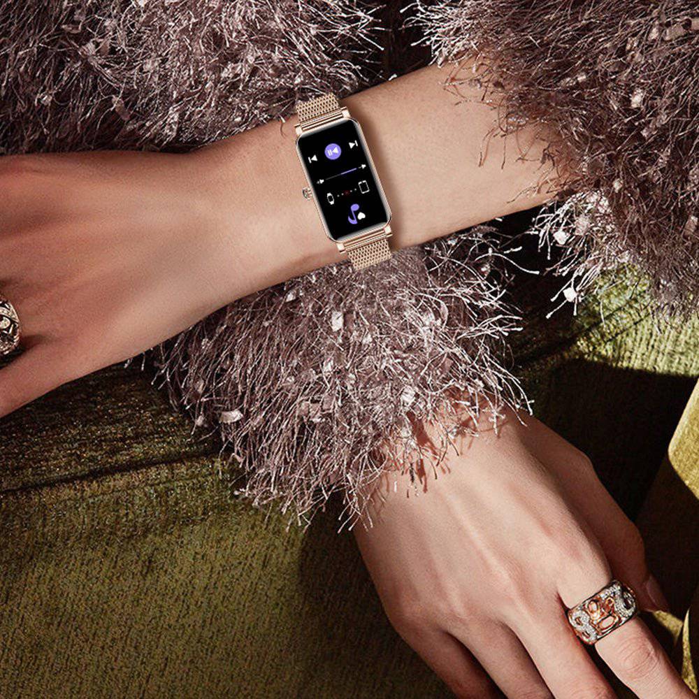 Zelina Women’s Smartwatch – Stylish Fitness Tracker with Heart Rate, Sleep Monitor & Notifications