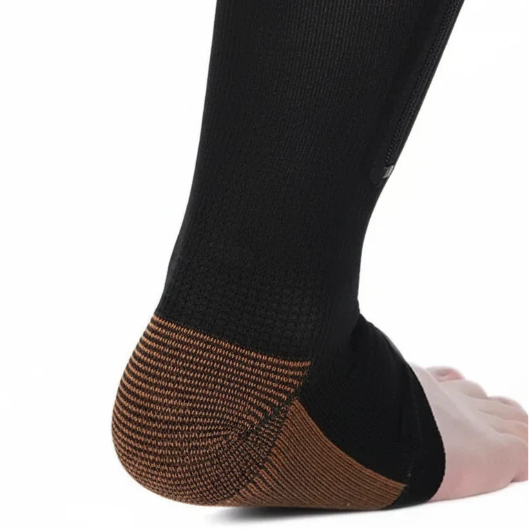 Zipper Compression Socks for Support and Relief